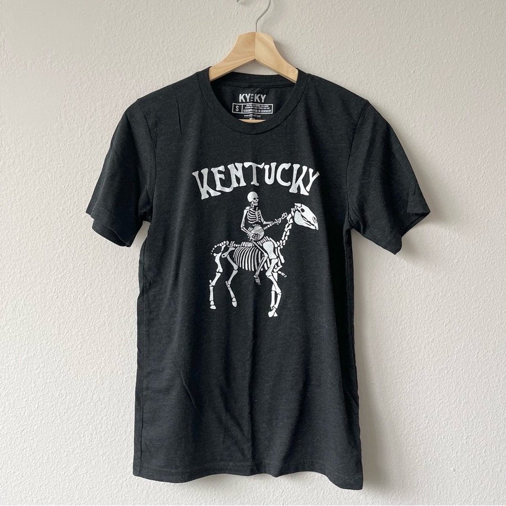 Kentucky Horse Skeleton Graphic Tee
